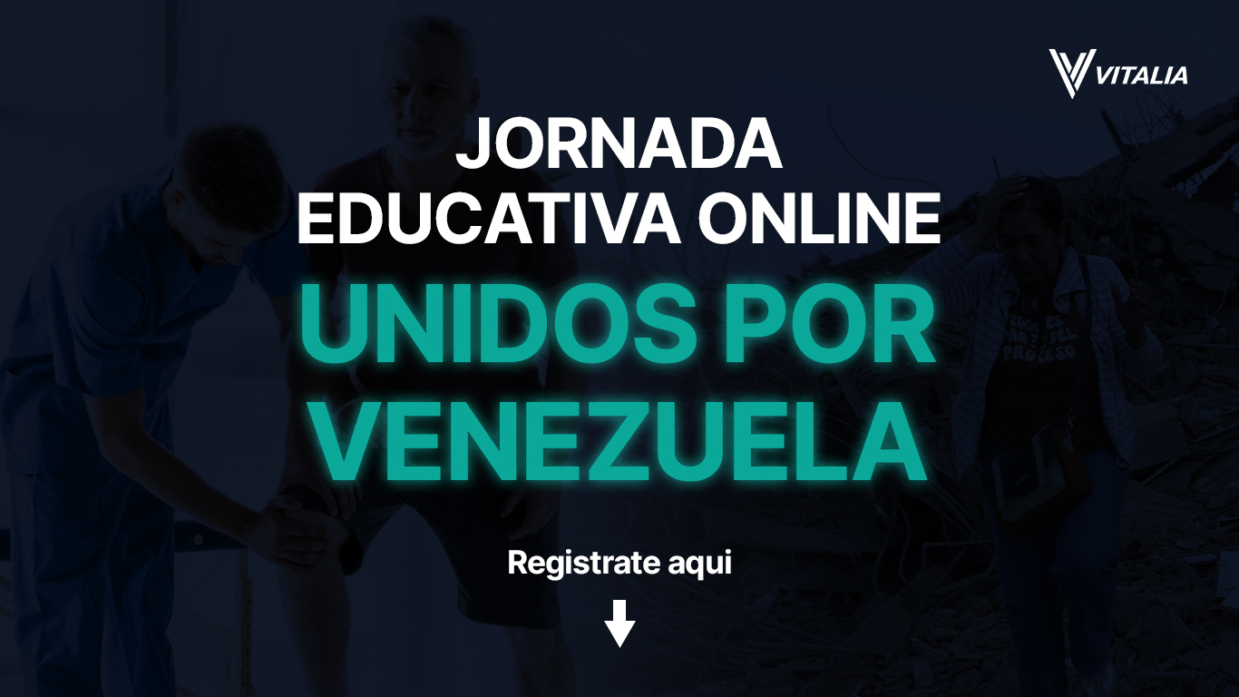 Webinar Solidario · Fisioterapia por Venezuela